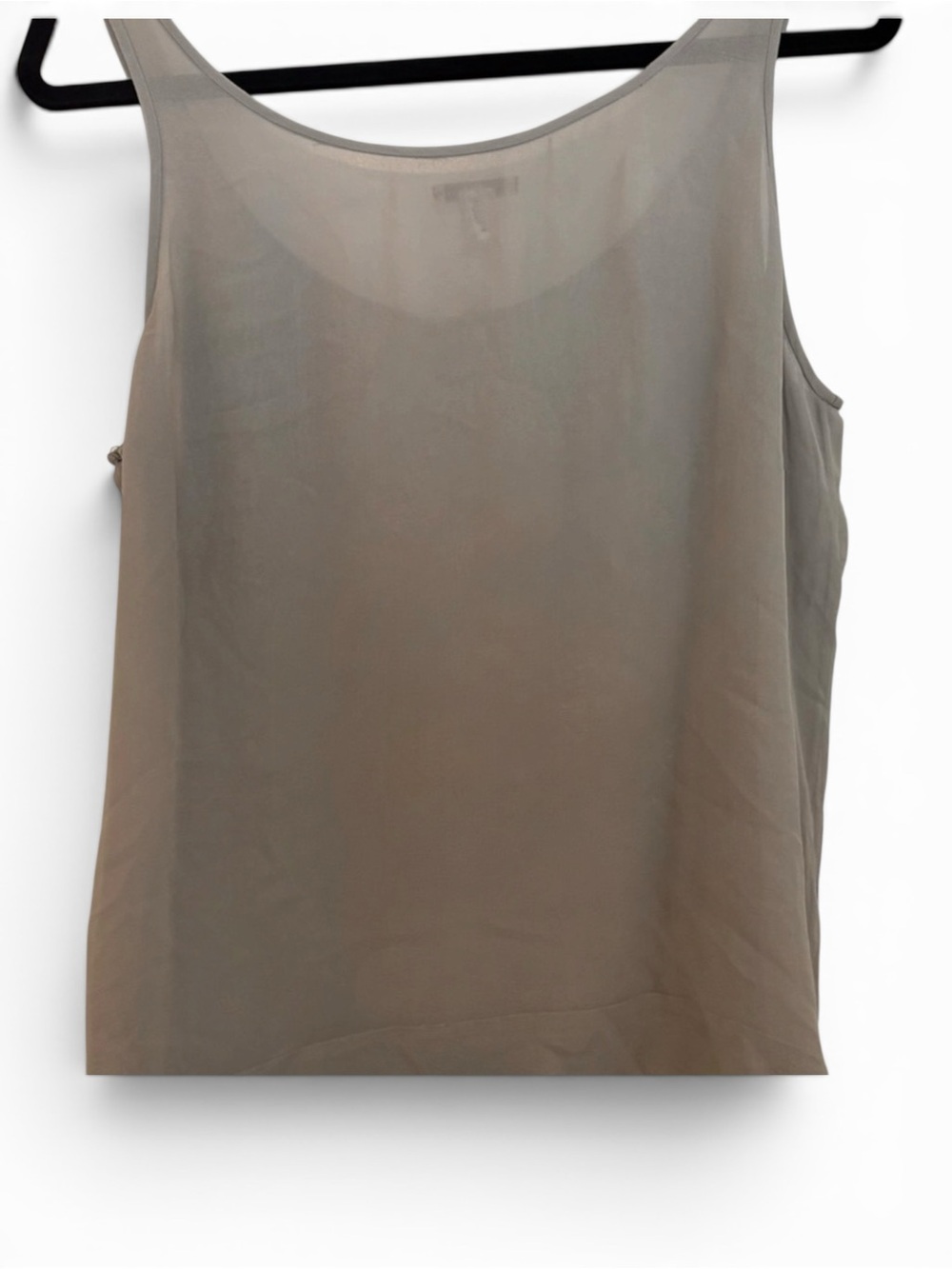 J. Crew Gray Sequin Tank Top - Picture 2 of 6